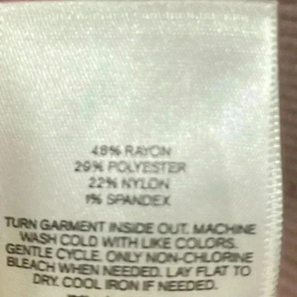 Express Blush Pink Asymmetrical Sweater Dress Size Medium - Picture 5 of 6